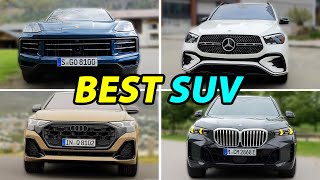 BMW X5 vs Mercedes GLE vs Audi Q8 vs Porsche Cayenne vs BMW X6 vs VW Touareg vs Volvo XC90 vs Q7