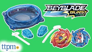 *NEW* Beyblade Burst Surge Speedstorm Volt Knockout Battle Set from Hasbro Review