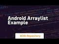 android arraylist example