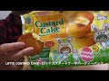 142 🔈asmr🇯🇵 @japanesenacktime lotte custard cake ロッテカスタードケーキパーティーパック no talking crunchy snacks