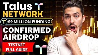 Talus Testnet Airdrop - Free to Join 🪂 | $9 Million Funding 💰 | Full Guide