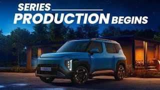 Kia Syros Series Production Begins Ahead Of Public Showcase At Auto Expo 2025