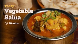 Vegetable Salna | Salna Recipes | Side dish for Parotta | Parotta Salna | Cookd