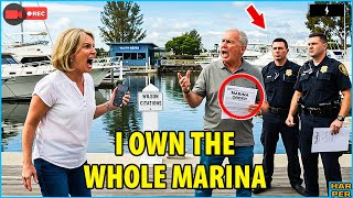 HOA Karen CALLED 911 as I Parked My Boat—Didn’t Know I Possess the Whole Marina!