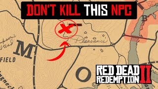 Players always kill this NPC and miss the hidden secret in RDR2