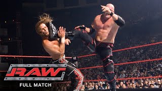FULL MATCH - Shawn Michaels vs. Kane: Raw, Jan. 2, 2006