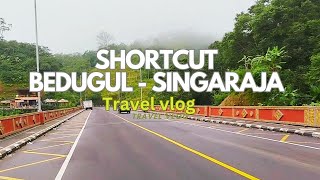 INDAHNYA PEMANDANGAN DI SHORTCUT BEDUGUL - SINGARAJA BALI