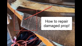 How To Repair a Paramotor Prop Step By Step