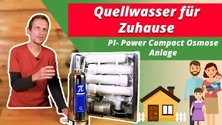 Umkehrosmoseanlage PI®-Power-Compact, Osmoseanlage, Wasserfilter