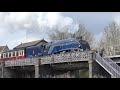 Sir Nigel Gresley at the Nene Valley Railway, 16/4/2023