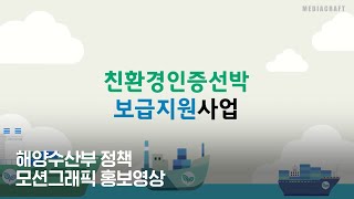 [공공기관 홍보영상] 해양환경을 지키는, 해양수산부 모션그래픽 홍보영상