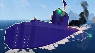 SINKING SUBMARINE EXPEDITION! - Stormworks Multiplayer Gameplay - Sinking Ship Survival