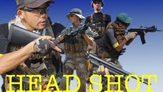 【AF戦闘記録】初!!ヘッドショットでサバゲー　おまけあり【HEADSHOT】