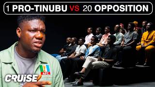 1 Tinubu Supporter confronts 20 Oppositions Eye to Eye