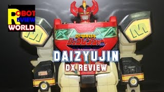 大獣神 恐竜戦隊ジュウレンジャー DX DAIZYUJIN ZYURANGERS review by Robot Review World