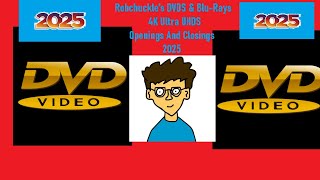 Robchuckle's DVDS \u0026 Blu-Rays 4K UHDS Ultra Openings And Closings Episode 18 (First Video Of 2025)