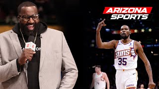 NBA analyst Kendrick Perkins says Phoenix Suns fans are seeing 'polished version' of Kevin Durant