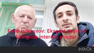 İlkin Süleymanov. Ailə dostu jurnalist Ferid İsmayılov ekspertin adından yalan danışır.