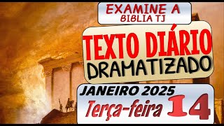 JW TEXTO DIÁRIO DRAMATIZADO 🔵AS DUAS CARTAS DE PEDRO✅ EXAMINE A BIBLIA TJ