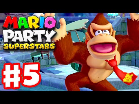 Mario Party Superstars – Gameplay Walkthrough Part 5 – Horror Land! (Nintendo Switch)
