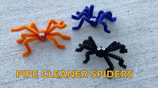 Pipe Cleaner Spiders - Small