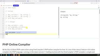 Php 2025 Part 3 : Data Type