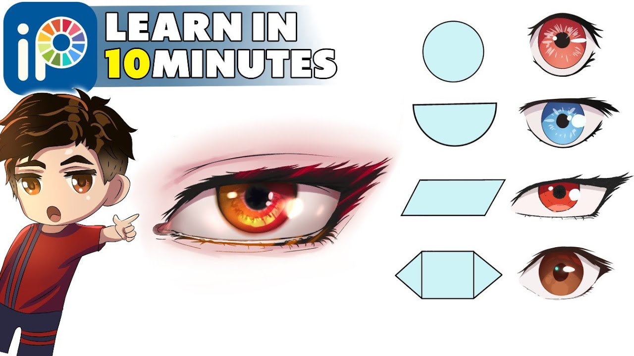How To Draw Eyes Like A Pro Full Tutorial For Beginners Youtube
