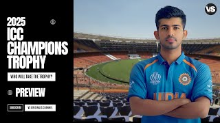 ICC Champions Trophy Preview | VS Originals | Vishal Subramanian