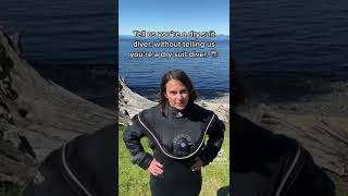 Drysuit diving humor