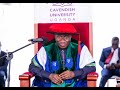 Conversation with H.E. Goodluck Jonathan, CUU Chancellor, Former President of Nigeria