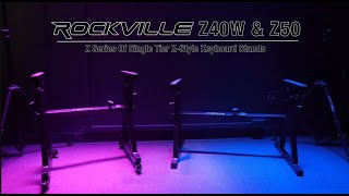 All About Your Rockville Z-Style Pro Keyboard Stand w Wheels+Bag+Adjustable Height+Width