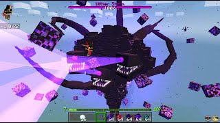 Wither Storm Add-on Small update[MCPE-MCBE]Wither Storm In Minecraft,EnderFoxBoy MC,Ep2🦊!!!