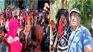 Gajon Utsab 2023 | Human Face Painting | Bolan Gaan | Dance with Skeleton | গ্রামবাংলার গাজন উৎসব