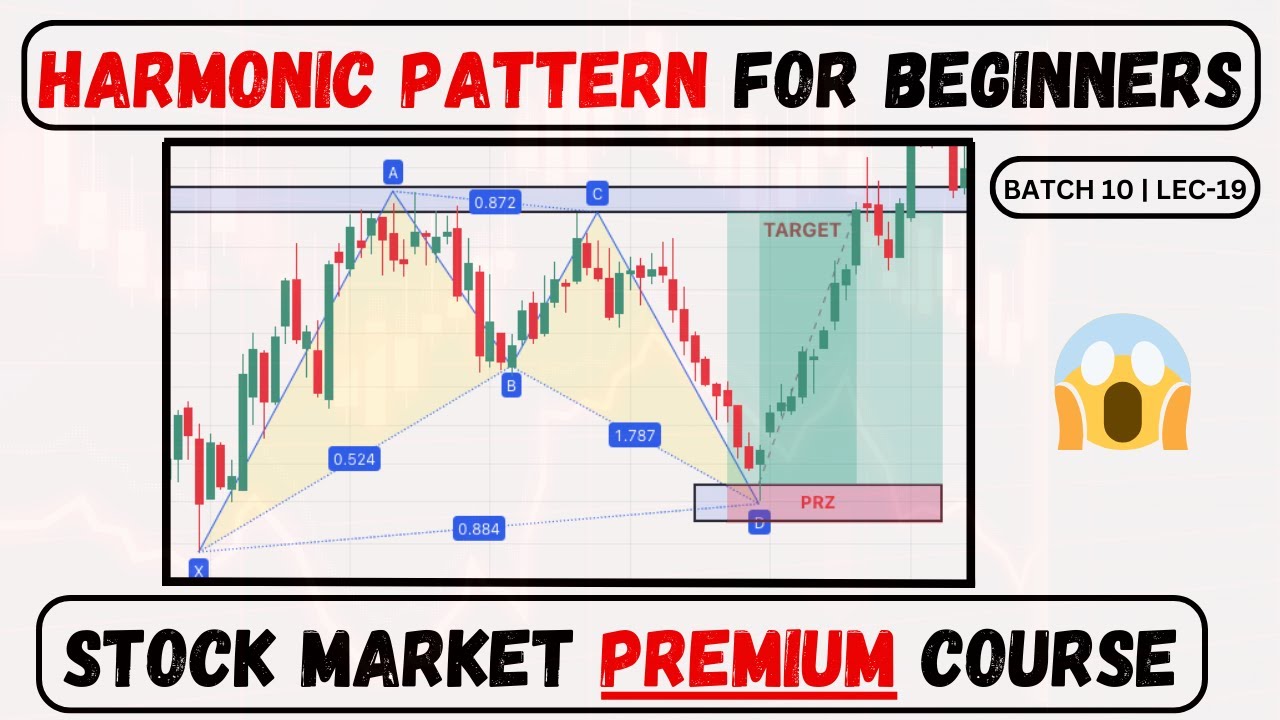 Stock Market Crash Course || Harmonic Pattern For Beginners | Lec - 19 ...