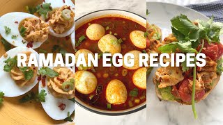 7 EASY EGG RECIPES | Ramadan 2023 Recipes | Ramadan Suhoor Recipes