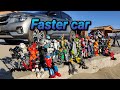 Bionicle music video: Faster car - loving caliber.