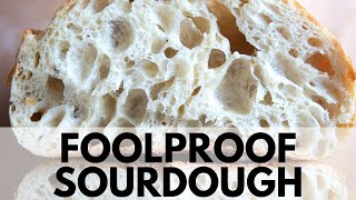 Simple Sourdough Bread: Step by Step 🍞🍞75% Hydration