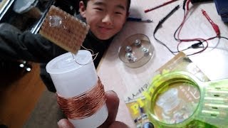 【電磁誘導】自作回路 で LED を光らせろ!　（大人の科学マガジンプラス）