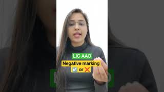 NEGATIVE MARKING in LIC AAO 2023 YES or NO?? | Doubt Destroyer Shorts | Smriti Sethi (LIC AAO 2019)