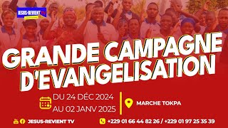 🔥🇧🇯📢 ÉVANGÉLISATION DANS LA GRANDE  MARCHE DE DANTOKPA..🔥🔥🔥