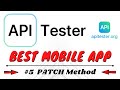 API Tester #5 Creating PATCH Request