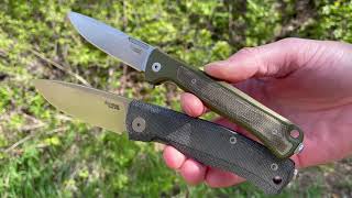 Lionsteel Myto and Skinny Side by Side! by bushcraftcanada.com