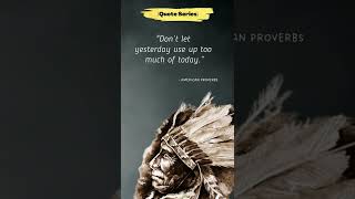 These Native American Proverbs Are Life Changing #shorts #motivation