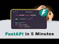 FastAPI — Build Your First API in 5 Minutes