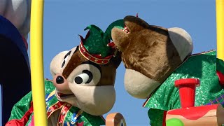 【チップとデール】サンタヴィレッジ・パレード2014（11月16日 TDL）