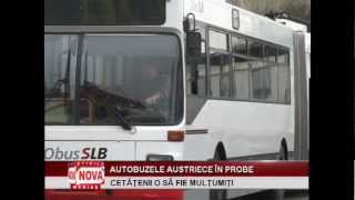 Autobuzele austriece în probe - NovaTv