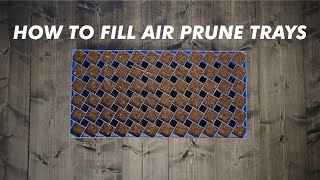 Best way to Fill Air Prune Trays