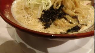 20191127ラーメンみなとや こってりラーメン（極太麺）