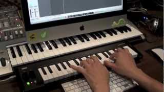 Korg MicroKey Review - Playing \u0026 Recording Dance Music