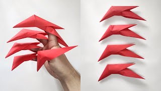 Origami DRAGON claws | How to make a paper dragon claws